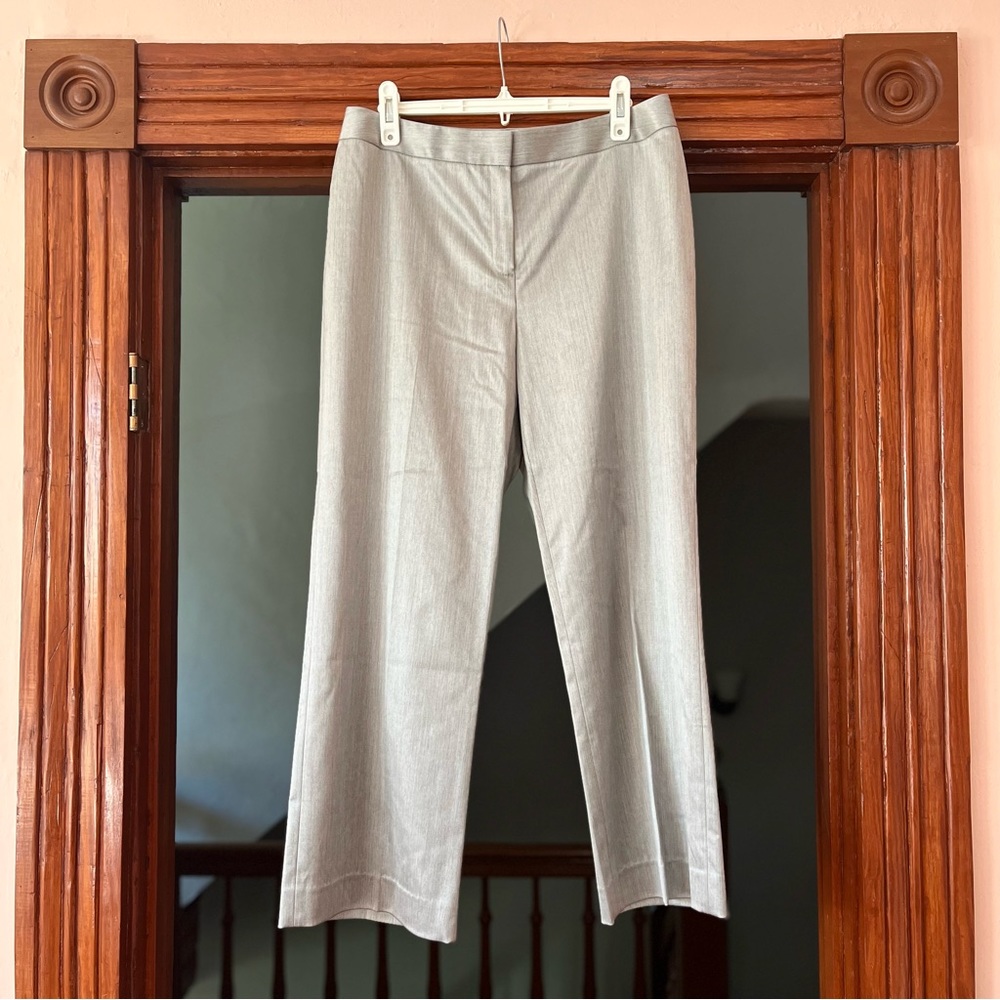 Lafayette 148 New York Cropped Wool/Silk Blend Trousers - Size 10